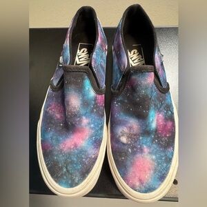 Vans Slip-On Sneakers in Galaxy Print